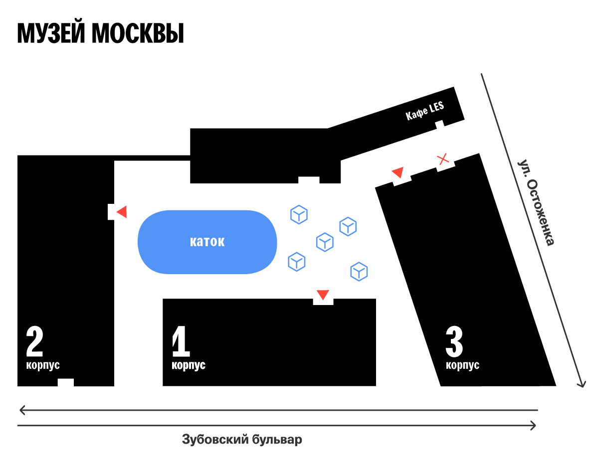 Изменение схемы прохода в 3 корпус Музея Москвы / Музей Москвы